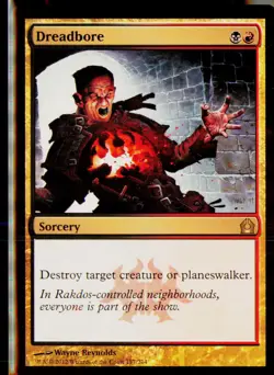 Return to Ravnica #157 Dreadbore - Image 1