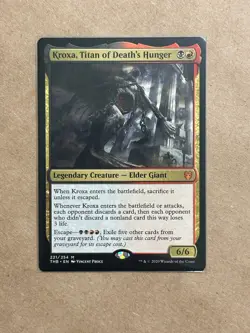 Kroxa, Titan of Death's Hunger MTG - Theros Beyond Death #221/254 - Image 1