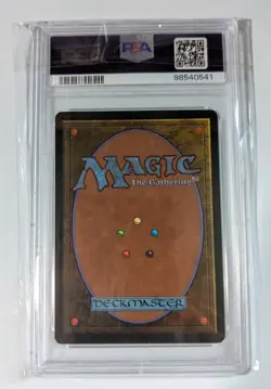 1994 MAGIC The Gathering MTG SHIVAN DRAGON Revised 3rd Edition PSA 8 - Image 2