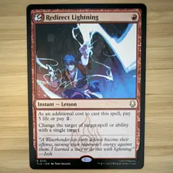 Wizards of the Coast MTG Redirect Lightning Rare Regular Instant Lesson 151 EN - Image 1