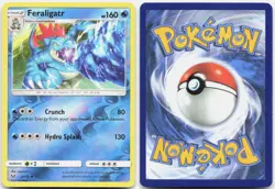 Feraligatr 20/73 Uncommon Shining Legends Pokemon Reverse Holo LP - Image 3