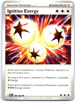 Ignition Energy 086/086 Uncommon White Flare Pokemon Near Mint - Image 1