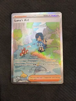 Pokemon - Lana's Aid - 219/167 - Special Illustration Rare - Twilight Masquerade - Image 1