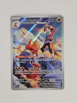 Pokemon Ethan's Magcargo 222/217 Ascended Heroes Illustration Rare EN NM - Image 1
