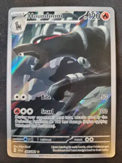 Houndoom 066/064 - Shrouded Fable Illustration Rare Pokemon Card - Mint - Image 1