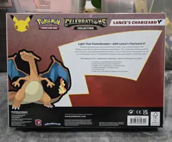Pokemon 25th Anniversary Celebrations Lances Charizard V Collection Box Sealed 820650809392 - Image 2