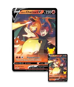 Pokemon 25th Anniversary Celebrations Lances Charizard V Collection Box Sealed 820650809392 - Image 3