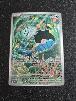 Pokemon Clamperl 195/182 Sv10: Destined Rivals Holo Full Art Rare - Image 1