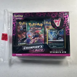 Pokemon TCG: Champions Path Pin Collection Box Sealed New Obstagoon 3x Boosters - Image 1