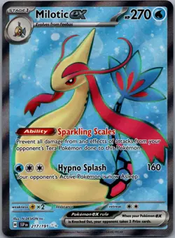 Milotic ex 217/191 Surging Sparks Pokemon TCG Holo Ultra Rare NM - Image 1