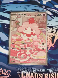 Pokemon TCG Slurpuff 236/217 ASC Illustration Rare Holo EN NM/M - Image 1