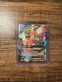 Pokemon TCG M Camerupt EX Mega Promo Full Art Holo Alternate Art XY198a LP/MP - Image 1