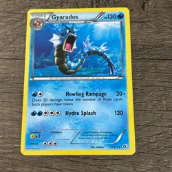 Gyarados 31/113 Rare Legendary Treasures Pokemon Moderately Played - Image 1