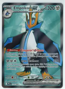 Empoleon ex - 114/094 - ME02: Phantasmal Flames - Ultra Rare - NM - Image 1