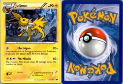 JOLTEON 37/108 UNCOMMON DARK EXPLORERS POKEMON NM/M - Image 3