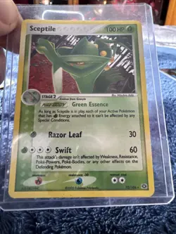 Pokemon TCG Sceptile EX Emerald 10/106 Regular Rare - Lp - Image 1