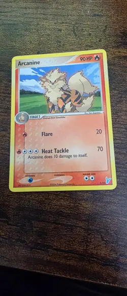Arcanine 1/12 EX Trainer Kit 2 Minun Pokemon Lightly Played - Image 1