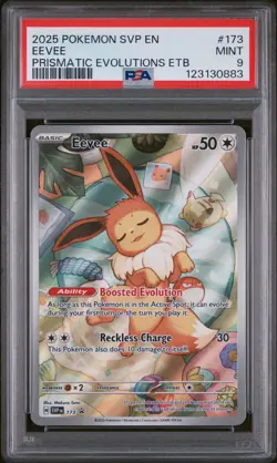 Eevee 173 Sv: Scarlet & Violet Promo Cards Holo PSA 9 - Image 1