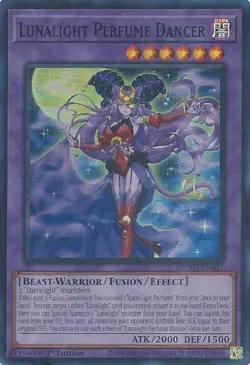 Lunalight Perfume Dancer - DUAD-EN031 - NM - Super Rare - 1st ed - Yugioh - Image 1