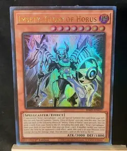 Yu-Gi-Oh! Imsety, Glory of Horus *ULTRA RARE* RA05-EN027 1st Edition NM/M - Image 1