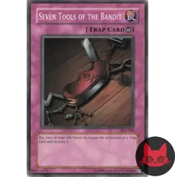 Yugioh Seven Tools of the Bandit SDJ-048 Common LP - Image 1