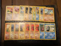 Vintage Pokemon Cards Set Base/Fossil/Gym/Team Rocket/Jungle/Base 2 30 Cards - Image 1