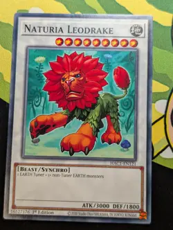 Naturia Leodrake HAC1-EN121 - Common YuGiOh TCG Card - Image 1