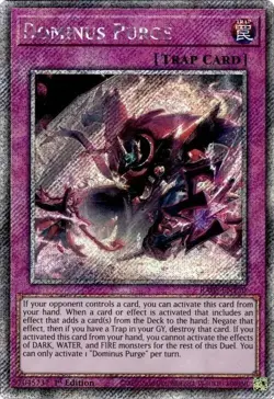 Dominus Purge (Platinum Secret Rare) RA05 Yugioh Rarity Collection 5 - Image 1