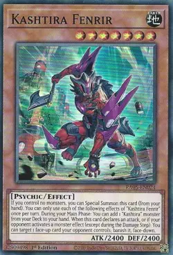 Kashtira Fenrir (Super Rare) RA05 Yugioh Rarity Collection 5 - Image 1