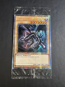 Yu gi oh card sealed ita tn23-it003 drago nero occhi rossi quarter century 25th - Image 1