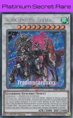 Yu-Gi-Oh! Baronne de Fleur : PS RA01-FR034 - Image 1