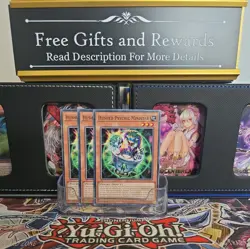 Playset 3x DUAD-EN014 Hushed Psychic Minister Yugioh Common - Image 1