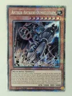 Antiker Antriebs-Dunkelgolem MP25-DE003 Starlight Rare Deutsch NM YUGIOH - Image 1