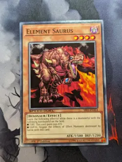 Yu-Gi-Oh! Speed Duel Element Saurus Common SS03-ENA14 - Image 1