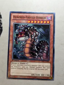 Yugioh - Hundred-Footed Horror - PRIO-EN099 - Common - 1st Edition - Image 1