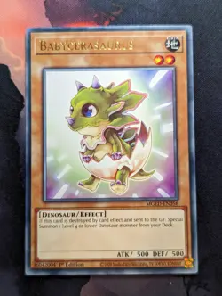 Babycerasaurus - MGED-EN056 - Rare - 1st Edition Yugioh - Image 1