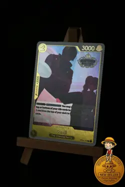ONE PIECE ENGLISH CARD CHAMPIONSHIP HOLO GAME CARTE Sanji OP03-102 JCC EN NM - Image 1
