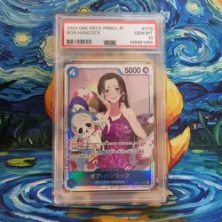 Boa Hancock PSA 10 Graded PRB01 078 SR Japanese One Piece Card - Image 1