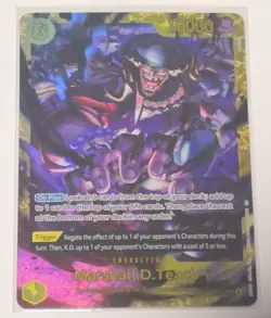 One Piece Card Game OP16-119 SEC Marshall D. Teach - English - Near Mint - Image 1