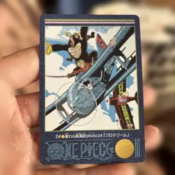 One Piece Trading Card Zoro Dream Photo24 2000 Visual Adventure holo rare - Image 1