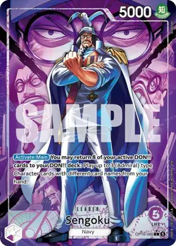 One Piece TCG - [OP16-060] - Sengoku (Alternate Art) The Time of Battle - Image 1