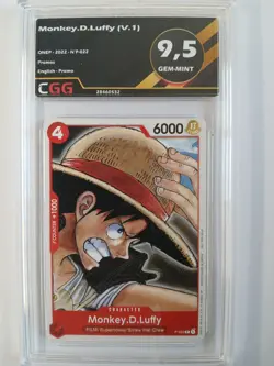 One Piece Monkey.D.Luffy (P-022) (V.1) Promos CGG 9,5 28460532 - Image 1