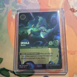 Disney Lorcana Ursula - Deceiver D23 Promo Foil English Card - Image 1