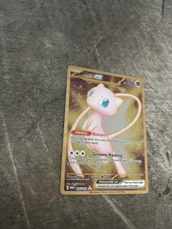 Pokemon Mew EX METAL GOLD CARD 205/165 Scarlet & Violet 151 PROMO - Image 4