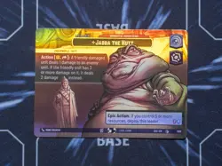 Star Wars Unlimited: Jabba the Hutt - Wonderful Human Being Showcase SEC 1022 - Image 1