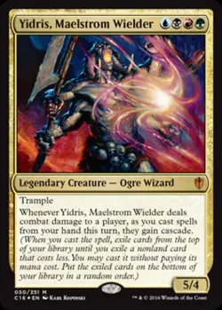 Yidris, Maelstrom Wielder -Foil Light Play MTG Commander 2016 Edition - Image 1