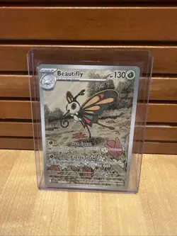 Pokemon Beautifly 219/217 Stage 2 Holo Card English Nintendo TCG - Image 1