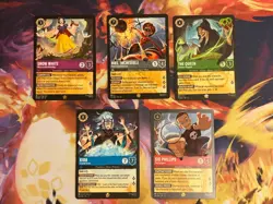 Lorcana Wilds Unknown Lot - 125 Cards - Legendary, Super Rare, Rare, Foils - Image 1