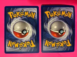PAIR OF POKEMON CARDS -NINETAILS HOLO BASE SET VINTAGE CARDS COOL LOOK!! - Image 3