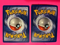 PAIR OF POKEMON CARDS -NINETAILS HOLO BASE SET VINTAGE CARDS COOL LOOK!! - Image 4